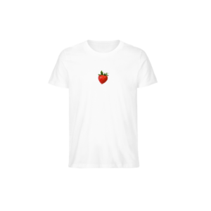 Strawberry Classic White Tee